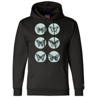 Vintage Butterflies Mega Sticker Pack Blue Retro S Champion Hoodie | Artistshot