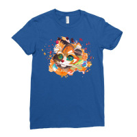 Nine Lives Summer Ladies Fitted T-shirt | Artistshot