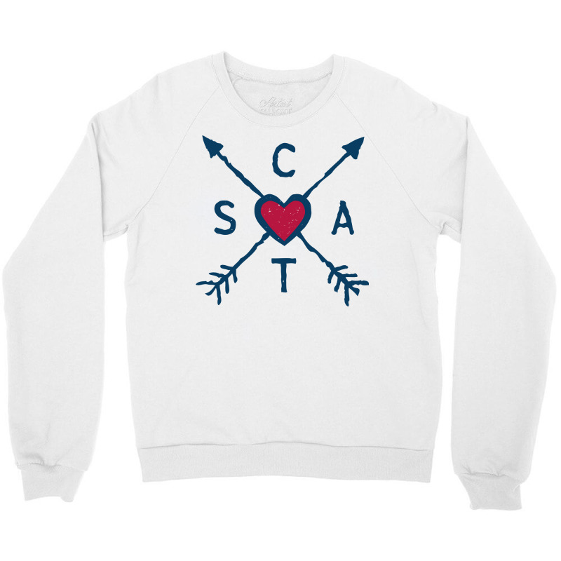 I Love Cats Gift Crewneck Sweatshirt by shammevigan4 | Artistshot