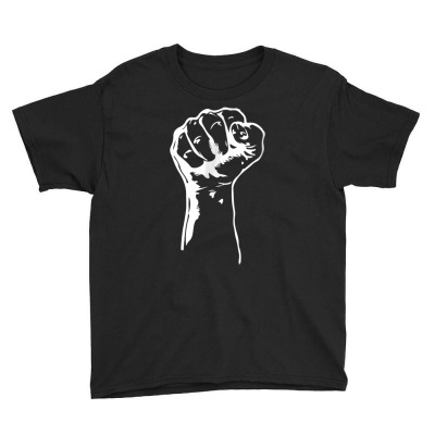 Civil Rights Equality Freedom Justice Fist Tshirt Blm Power Youth Tee Designed By Conco335@gmail.com