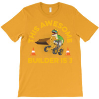 Construction Design For A 3 Year Old Construction T-shirt | Artistshot