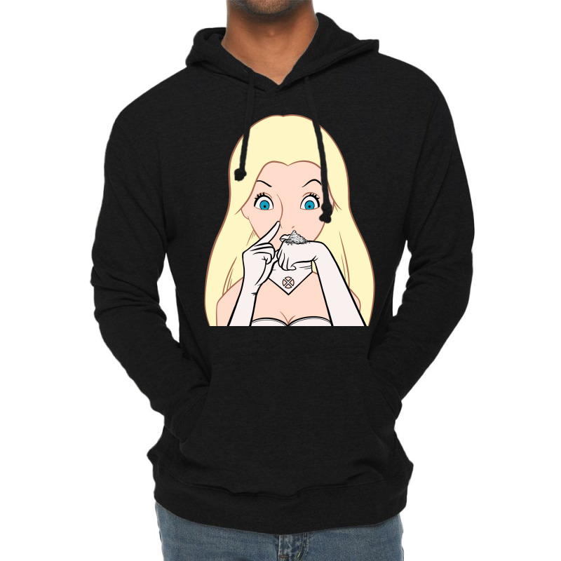 White Powder Queen Stars Lightweight Hoodie | Artistshot