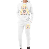 White Powder Queen Stars Hoodie & Jogger Set | Artistshot