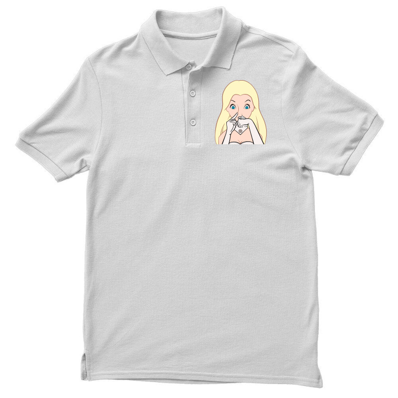 White Powder Queen Stars Men's Polo Shirt | Artistshot