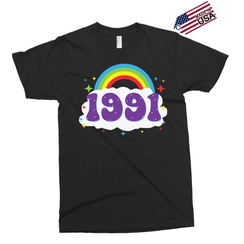 Rainbow 1991 Birthday  70s Exclusive T-shirt | Artistshot