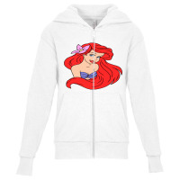 Ariel Youth Zipper Hoodie | Artistshot