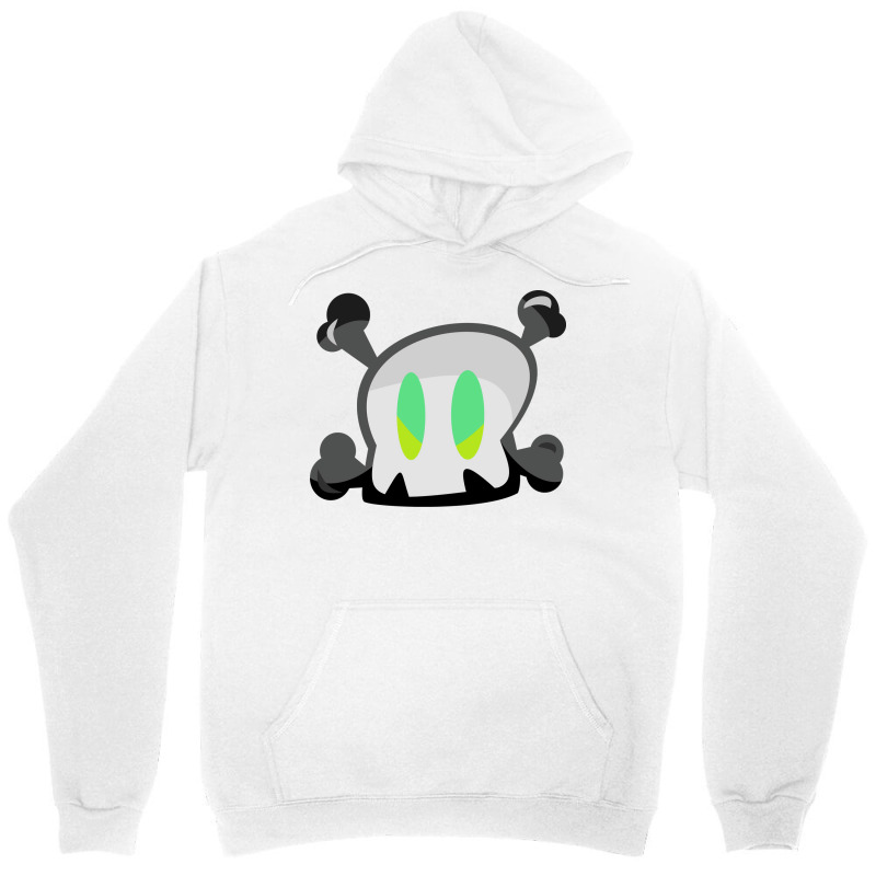 Green Bonehead Girl Unisex Hoodie | Artistshot