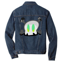 Green Bonehead Girl Men Denim Jacket | Artistshot