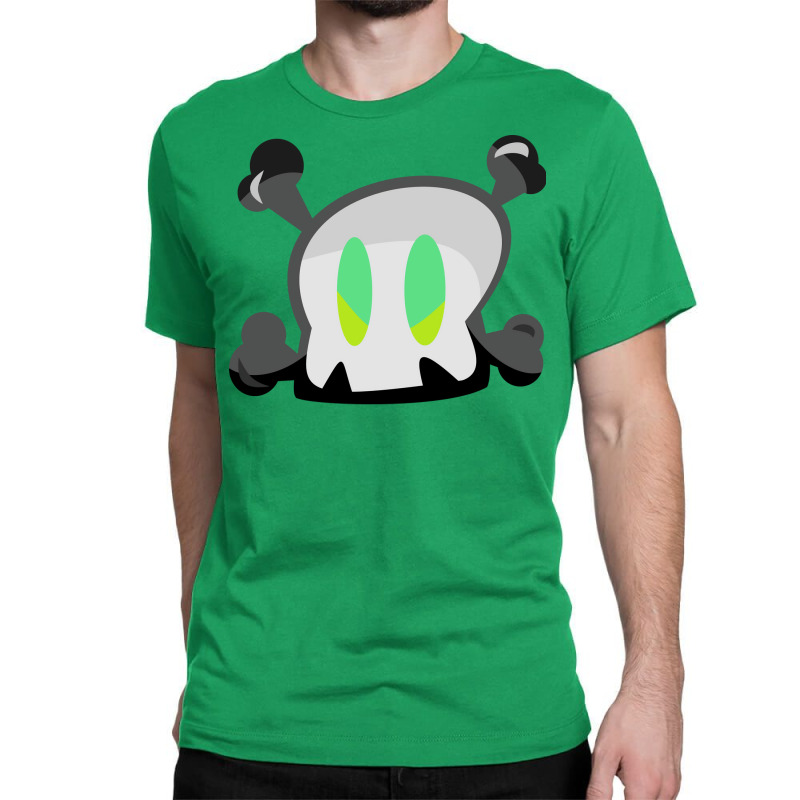 Green Bonehead Girl Classic T-shirt | Artistshot