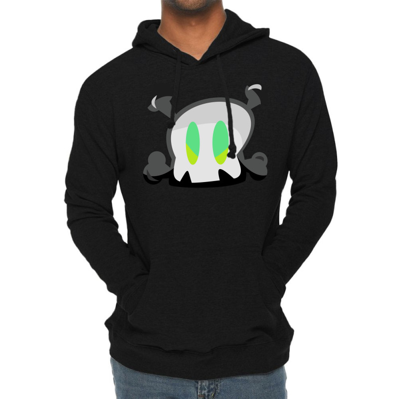 Green Bonehead Girl Lightweight Hoodie | Artistshot