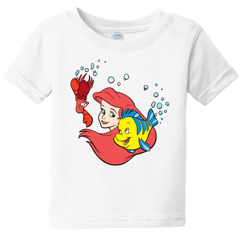 Ariel, Sebastian Baby Tee | Artistshot