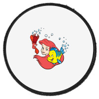 Ariel, Sebastian Round Patch | Artistshot