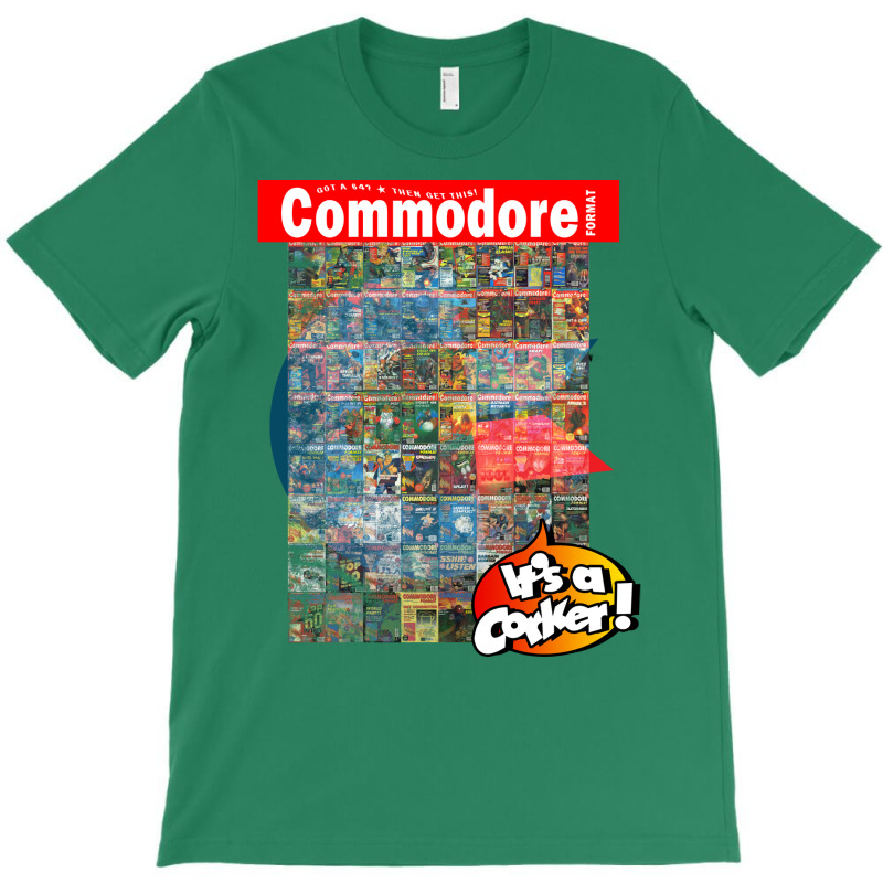 Commodore 64 Commodore Format Covers 70s T-Shirt by noonxrsbj4 | Artistshot