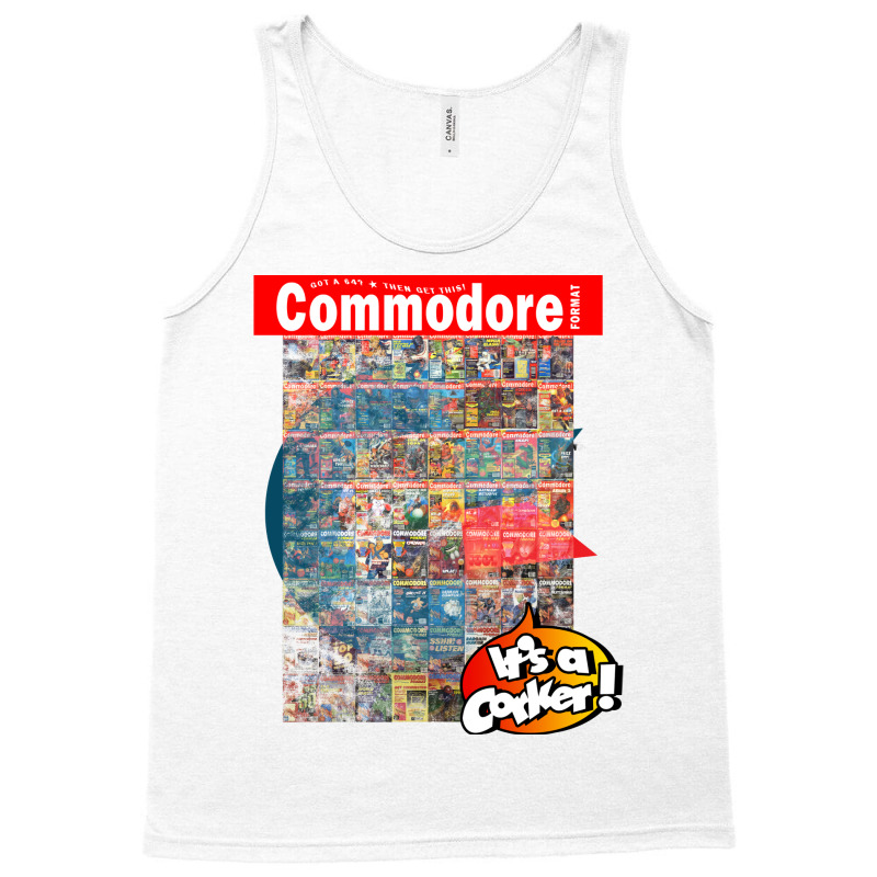 Commodore 64 Commodore Format Covers 70s Tank Top by noonxrsbj4 | Artistshot