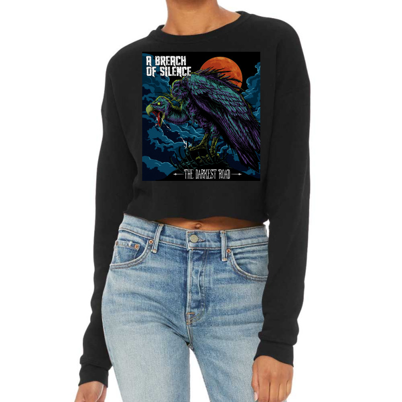 The Darkerst Road - A Breach Of Silence Cropped Sweater by fakaretest | Artistshot