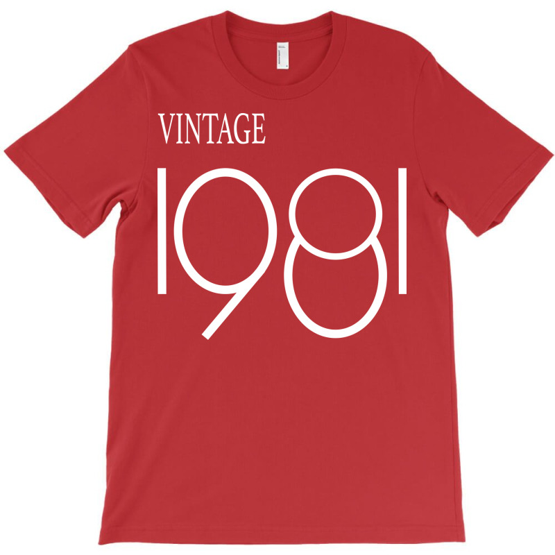 Vintage 1981 Birthday  Trending T-Shirt by azawadfedinx | Artistshot