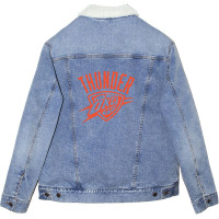 Oklahoma City-thunder Unisex Sherpa-lined Denim Jacket | Artistshot