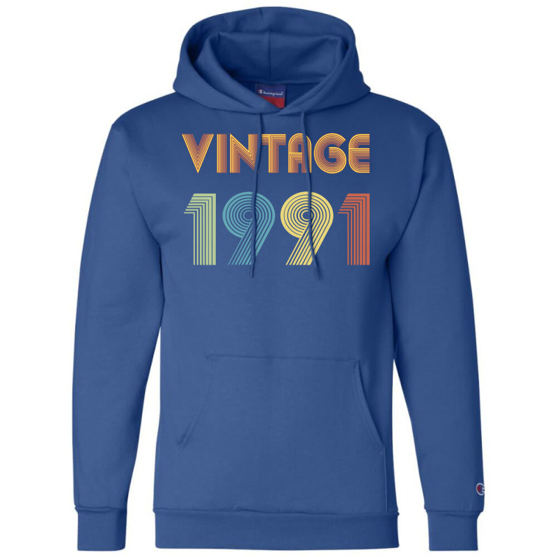 Vintage Modern 1991 Trending Champion Hoodie by azawadfedinx | Artistshot