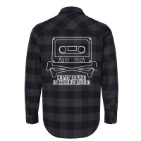 Home Taping Is Killing Music Aesthetic Flannel Shirt | Artistshot