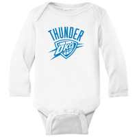 Oklahoma City-thunder Long Sleeve Baby Bodysuit | Artistshot