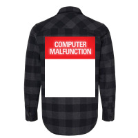 Computer Malfunction Hipster Flannel Shirt | Artistshot