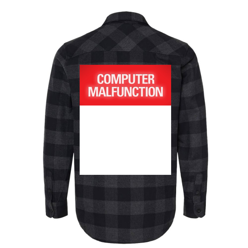 Computer Malfunction Hipster Flannel Shirt by shudoterika0 | Artistshot