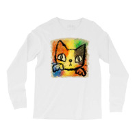 Tortoiseshell Cat Punch Aesthetic Long Sleeve Shirts | Artistshot