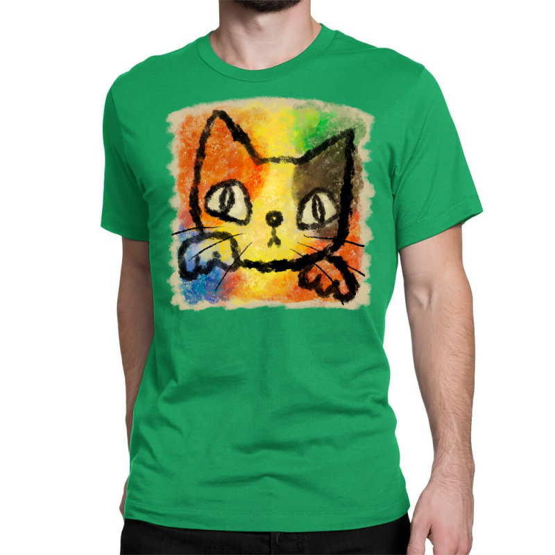 Tortoiseshell Cat Punch Aesthetic Classic T-shirt by turynobarfox | Artistshot