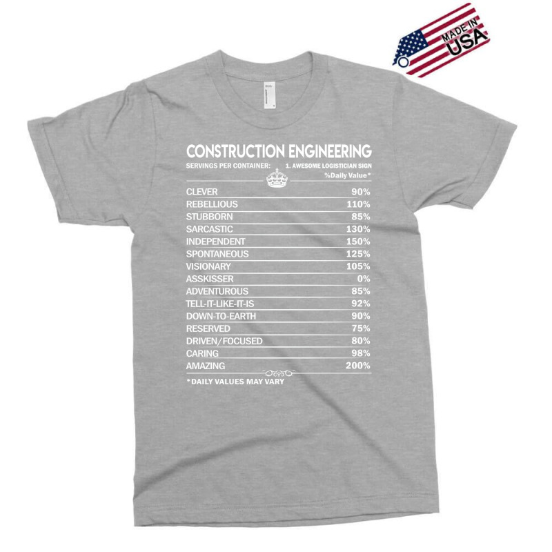 Construction Engineering T  Construction Engineeri Exclusive T-shirt by hutormbuyie6 | Artistshot