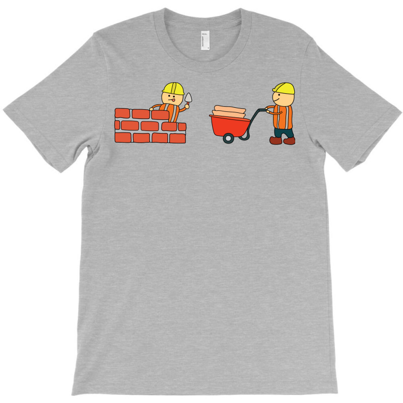 Kids Drawing Vector Illustration Of Construction W T-shirt | Artistshot