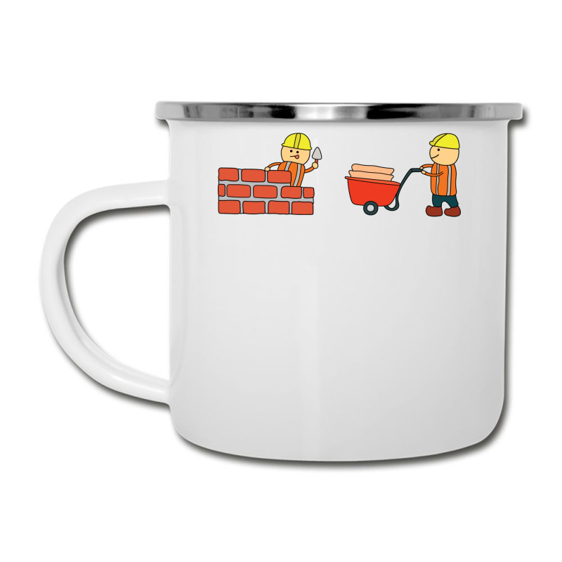 Kids Drawing Vector Illustration Of Construction W Camper Cup | Artistshot