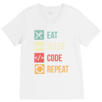 Software Engineer Coding Cute V-neck Tee | Artistshot