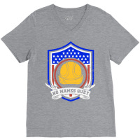 No Mames Guey Usa Flag Construction Worker Welder V-neck Tee | Artistshot