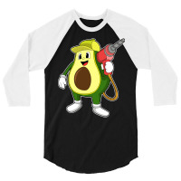 Avocado As Craftsman With Drill Retro 3/4 Sleeve Shirt | Artistshot