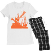 Tower Crane Operator Construction Tower Crane Skyl Women's Pajamas Set | Artistshot