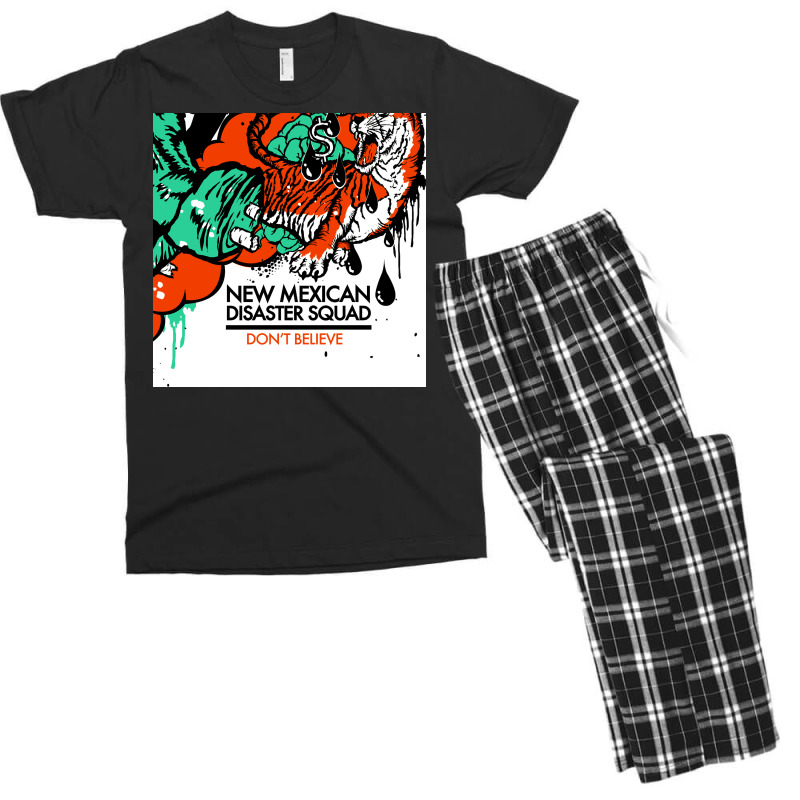 New Mexican Disaster Squad Men's T-shirt Pajama Set | Artistshot