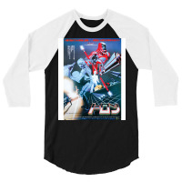 Tron Poster Japan Aesthetic 3/4 Sleeve Shirt | Artistshot