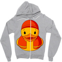 Road Construction Rubber Duck Cool Zipper Hoodie | Artistshot