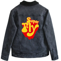 Super Fly - Blaxploitation Unisex Sherpa-lined Denim Jacket | Artistshot