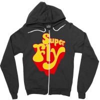 Super Fly - Blaxploitation Zipper Hoodie | Artistshot