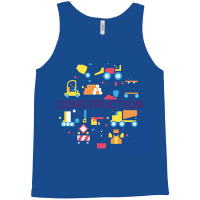 Construction Concept Girl Tank Top | Artistshot