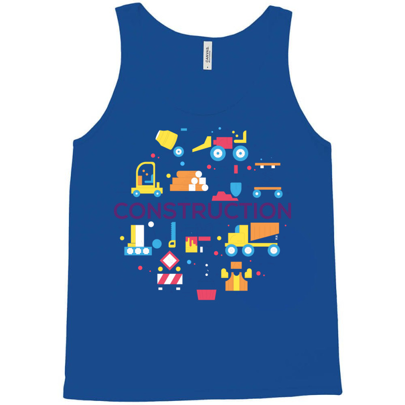 Construction Concept Girl Tank Top | Artistshot