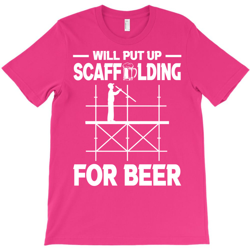 Scaffolding Beer Scaffold Builder Girl T-Shirt by valkdiartel | Artistshot