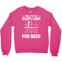 Scaffolding Beer Scaffold Builder Girl Crewneck Sweatshirt | Artistshot