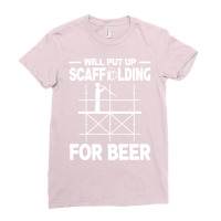 Scaffolding Beer Scaffold Builder Girl Ladies Fitted T-shirt | Artistshot