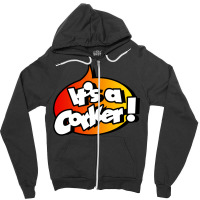 Its A Corker Commodore Format Retro Computer Gamin Zipper Hoodie | Artistshot