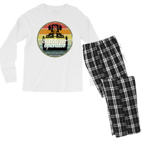 Bulldozer Operator Travel Men's Long Sleeve Pajama Set | Artistshot