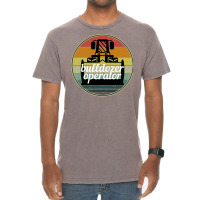 Bulldozer Operator Travel Vintage T-shirt | Artistshot