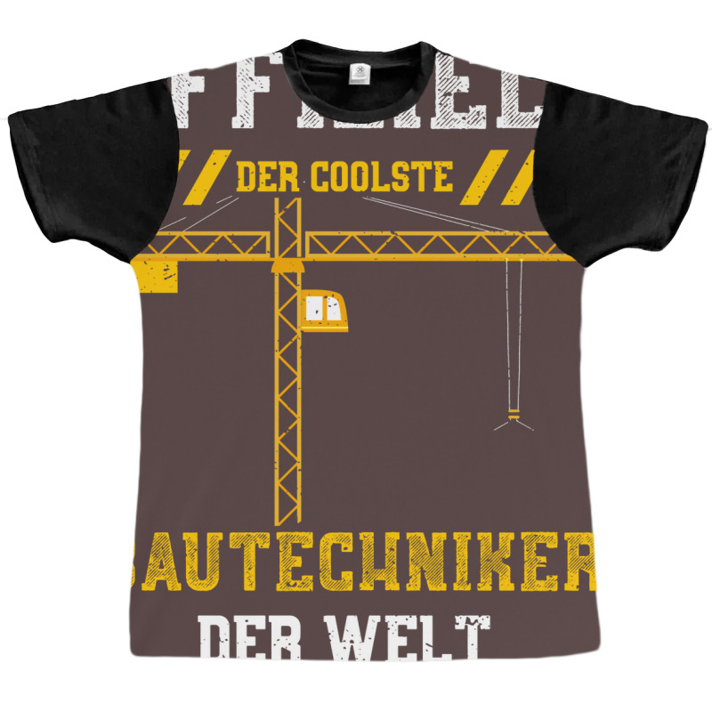 Offiziell Der Coolste Bautechniker Der Welt Funny Graphic T-shirt | Artistshot