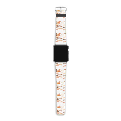 I Teach Melanin Afro African Black History Month T Apple Watch Band By ...